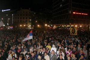 Contre manif belgrade