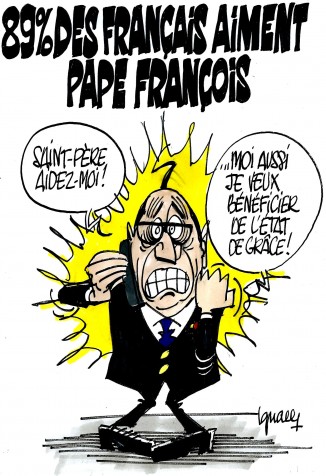 Ignace - Les Français aiment pape François