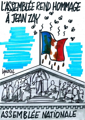 Ignace - Hommage de l'Assemblée à Jean Zay