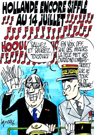 Ignace - Hollande aux Champs-Elysées