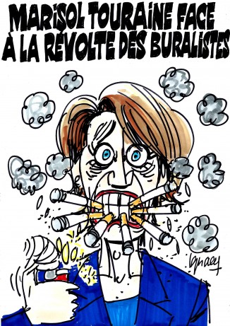 Ignace - Marisol Touraine face à la révolte des buralistes