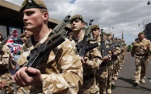 soldats britanniques