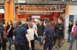 Vidéo: Duflot et Placé, surprotégés par des policiers et bien accueillis à la gare de Montparnasse !