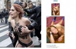La Femen Eloïse Bouton est aussi journaliste et peut remercier ses “collègues”…