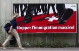 En Suisse non plus, l’immigration massive ne faiblit pas
