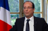François Hollande fait une chute…