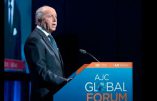 Laurent Fabius a représenté la France au Global Forum de l’American Jewish Committee