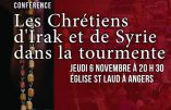 SOS Chrétiens d’Orient à Angers