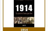 A propos de 1914… Conférence de Philippe Conrad le 24 novembre à Paris