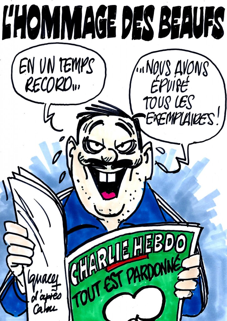 Ignace – L'hommage des beaufs à Charlie – medias-presse.info