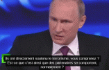 Vladimir Poutine: l’Ours russe ne se laissera pas arracher ses griffes ni ses dents