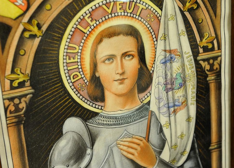 Hommage à Jeanne d'Arc par Anne Le Pape mediaspresse.info