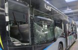 Attaque sauvage à Melun:  Un bus et son chauffeur agressés à la barre de fer et aux pavés… Vidéo