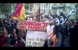 Les nervis antifas faisaient la loi à la manif pro-migrants de dimanche à Paris