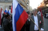 Paris – Manifestation de soutien à l’intervention russe en Syrie