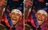 La FIFA censure les images du bandeau « 100% Jésus » de la star brésilienne Neymar