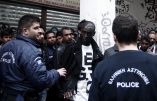 Heurts entre policiers et immigrés illégaux dans les rues d’Athènes