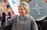 Croix gammées sur le manteau de la reine des Pays-Bas en visite en Allemagne?