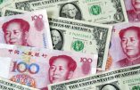 Le yuan/or contre le dollar/papier