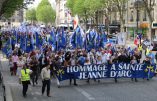 Du défilé d’hommage à Ste Jeanne d’Arc organisé par Civitas à la convergence des patriotes contre le mondialisme