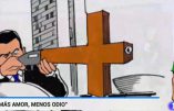 La télévision espagnole utilise une caricature antichrétienne pour illustrer la fusillade d’Orlando commise par un islamiste