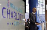 FILE - In this Tuesday, June 23, 2015 file photo NBA Commissioner Adam Silver speaks during a news conference to announce Charlotte, N.C., as the site of the 2017 NBA All-Star basketball game. The NBA is moving the 2017 All-Star Game out of Charlotte because of its objections to a North Carolina law that limits anti-discrimination protections for lesbian, gay and transgender people, Thursday, July 21, 2016. (AP Photo/Chuck Burton, File)