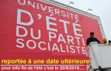 Peur sur l’université d’été du Parti socialiste