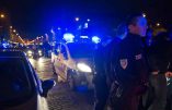 La police manifeste la nuit à Paris…
