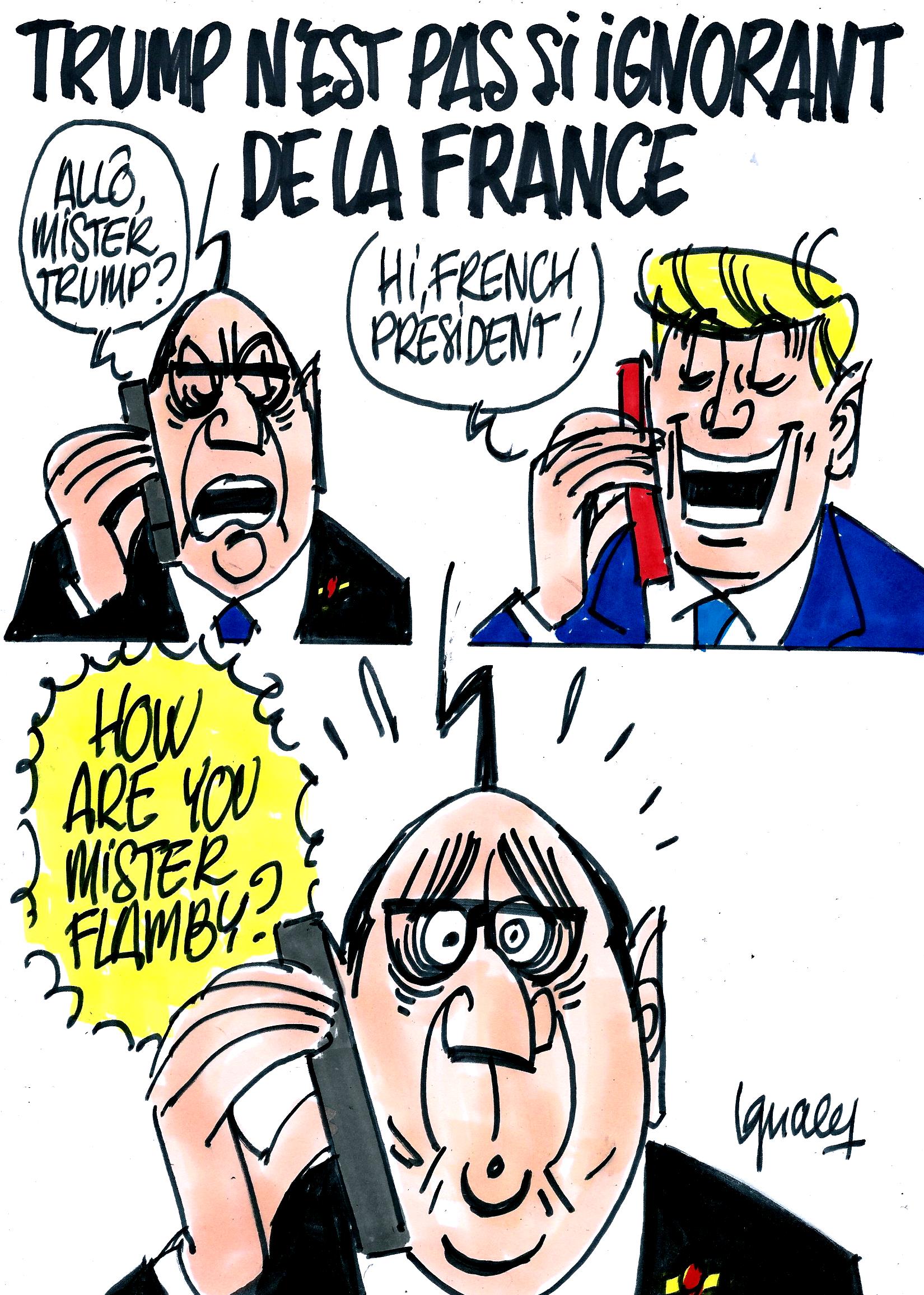 Ignace - Trump pas si ignorant de la France