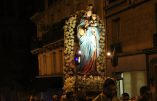 Procession de l’Immaculée Conception dans les rues de Paris