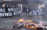 Des barricades d’extrême gauche dans les rues de Copenhague pour bloquer une manifestation de Pegida