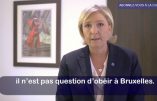 Spoliation des Français au nom de l’écologie: Marine Le Pen expose clairement l’enjeu de l’énergie