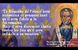Selon que la France sera fidèle ou non à son baptême – Citation de Saint Rémi