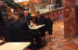 Marine Le Pen a pris un café à la Trump Tower… sans pouvoir approcher Donald Trump