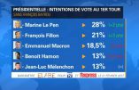 Des sondages qui inquiètent le Système: Marine plus que jamais en position de gagner le second tour tandis que Macron chute