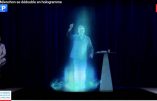 Politique-spectacle : l’hologramme de Jean-Luc Mélenchon