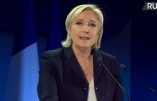 Marine Le Pen: « Je vous propose la grande alternance, l’alternance fondamentale. »
