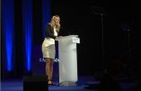 Que pense Marion M. Le Pen du drapeau européen? est-ce un “torchon oligarchique”?  Interview