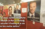 Aucune affiche de Marine Le Pen dans les bureaux de vote pour les Français de Belgique