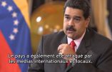 Nicolas Maduro, le président du Vénézuéla, exprime son point-de-vue : la CIA encore à l’œuvre ?