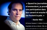 Les relations entre médias et haute finance en une citation de Xavier Niel