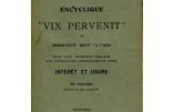 L’encyclique « Vix pervenit » de Benoît XIV sur l’usure, et autres profits malhonnêtes 