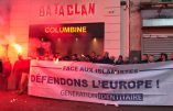 Génération Identitaire devant le Bataclan malgré l’interdiction de sa manifestation
