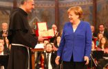 Angela Merkel reçoit le prix franciscain « La Lampe de la Paix » à Assise
