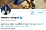 Marlène Schiappa remplace le drapeau français par celui du lobby LGBT
