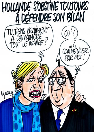 Ignace - Hollande défend son bilan