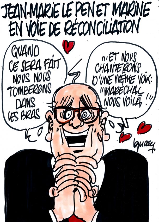 Ignace - Jean-Marie et Marine en voie de réconciliation