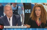 Fatima Aït Bounoua constate que la télé cache les violences qui suivent les victoires des Bleus