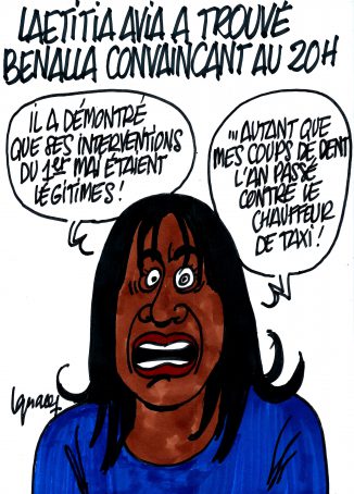 Ignace - Laetitia Avia a trouvé Benalla convaincant au 20h