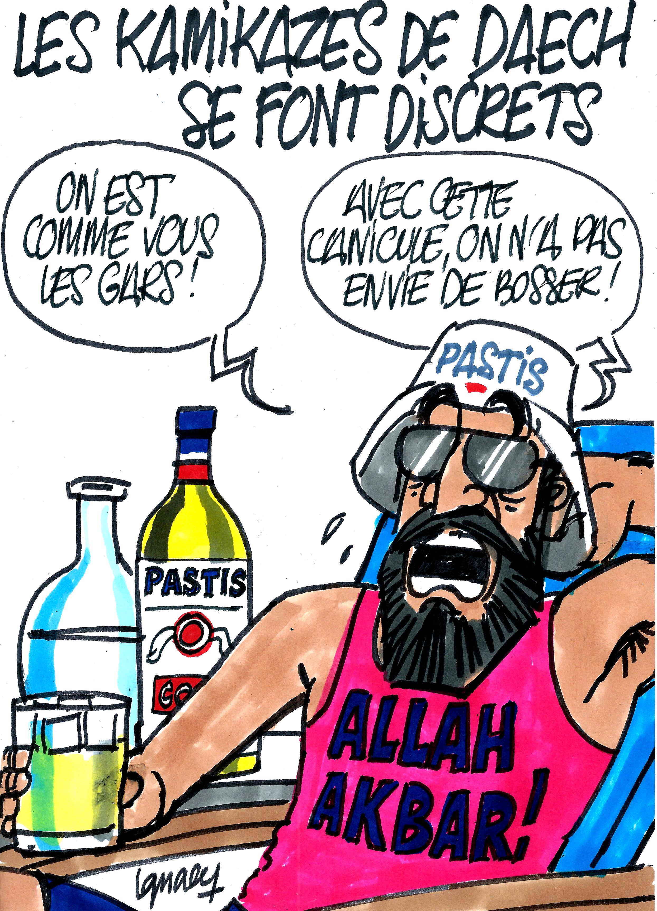 Ignace - Les kamikazes de Daech se font discrets